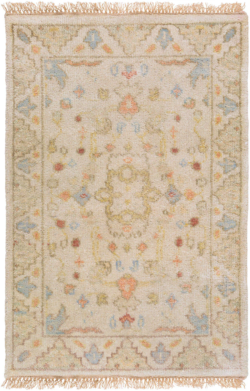Zeus Light Gray/Moss Area Rug - Image 3