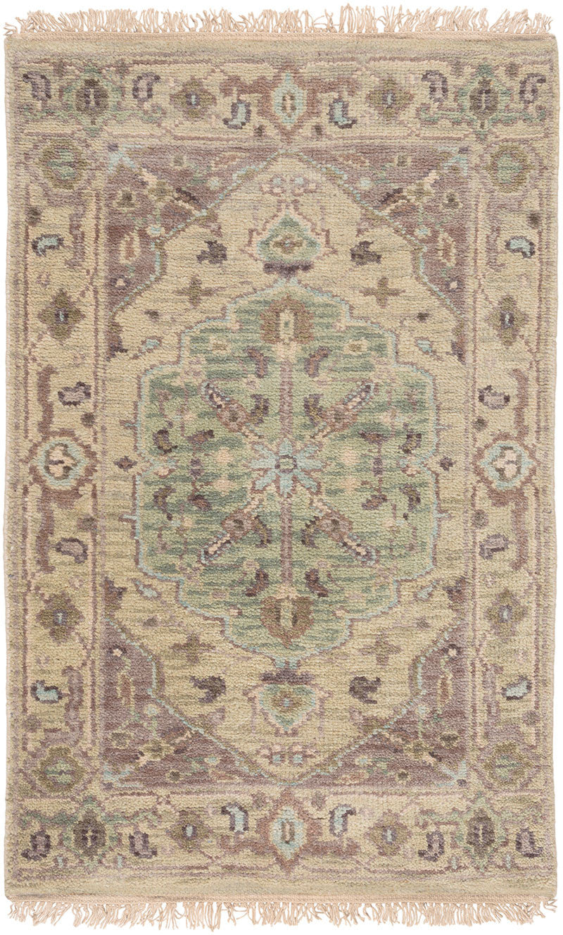 Zeus Moss/Olive Area Rug - Image 2
