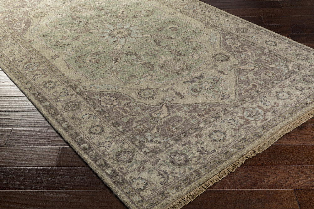 Zeus Moss/Olive Area Rug - Image 3
