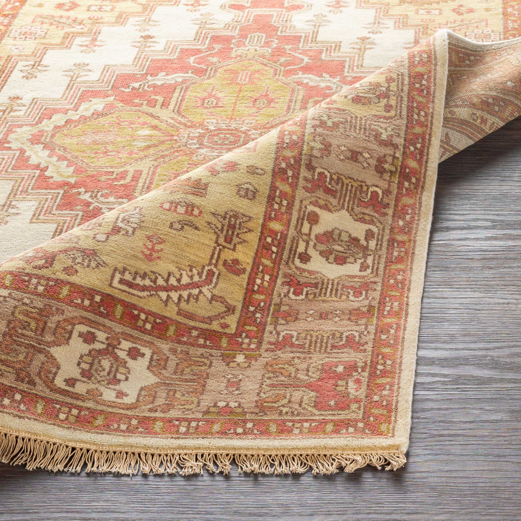 Zeus Rust/Taupe Area Rug - Image 7