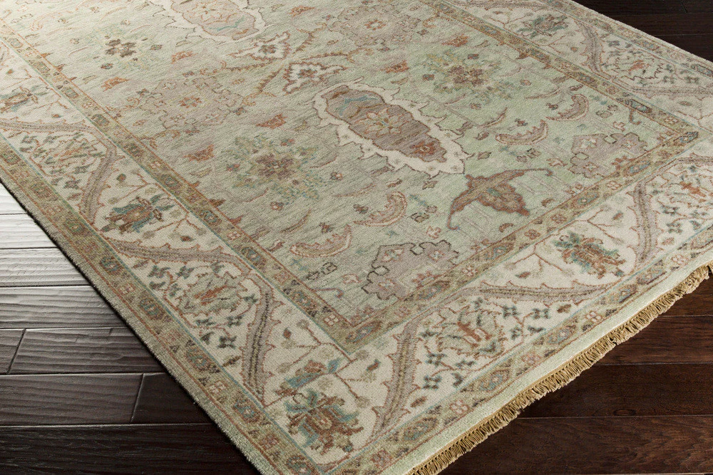 Zeus Sea Foam/Beige Area Rug - Image 3