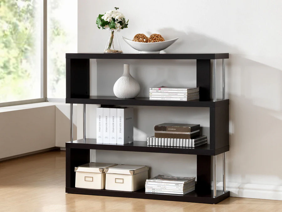 Zhao Bookcase Wenge 3 Tier - Image 3