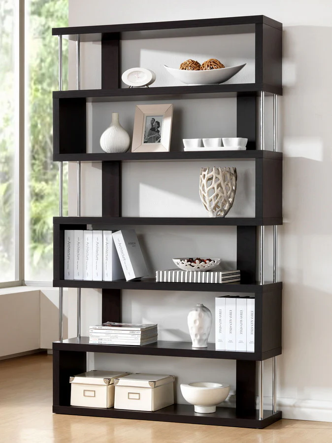 Zhao Bookcase Wenge 6 Tier - Image 4