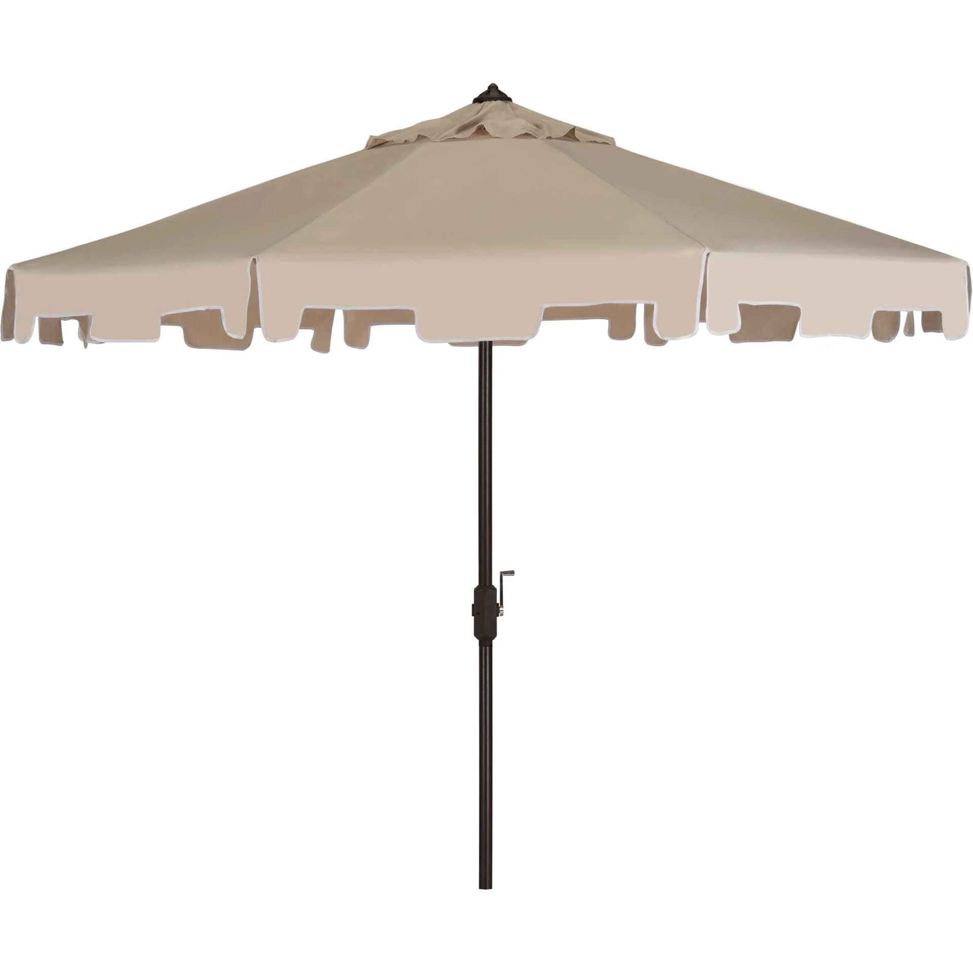 Zinnia Uv Resistant Push Button Tilt Umbrella Beige - Image 2