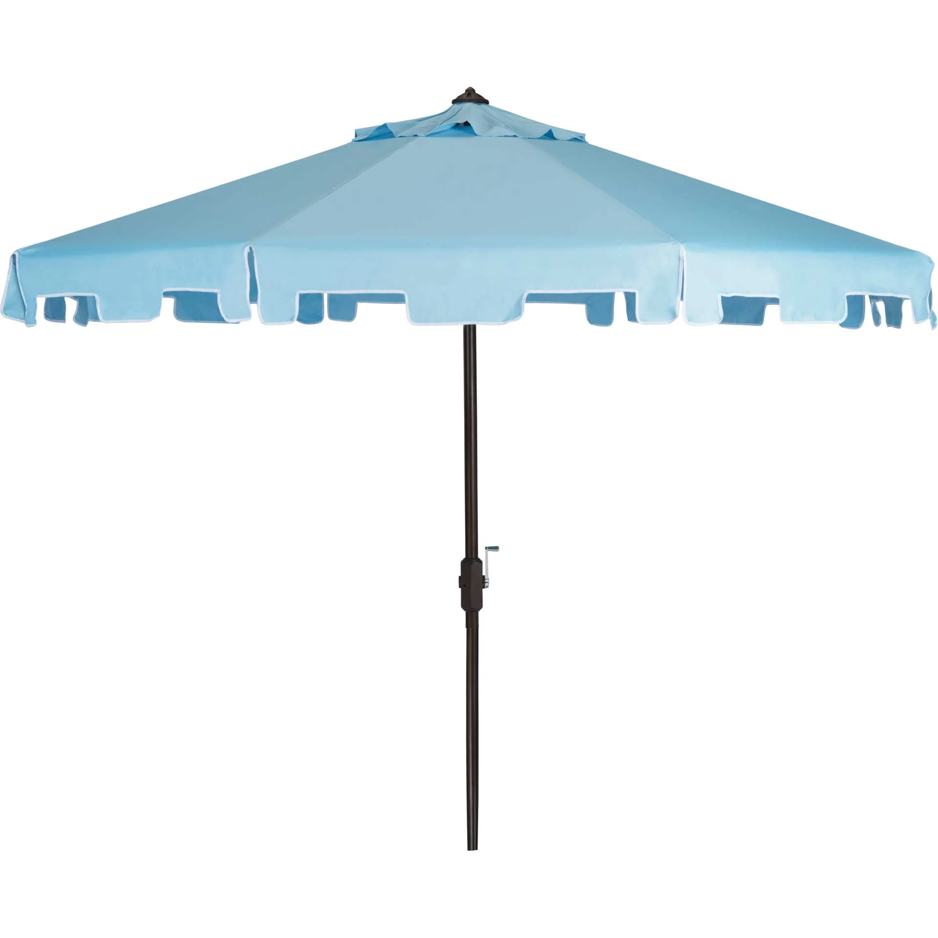 Zinnia Uv Resistant Push Button Tilt Umbrella Blue - Image 2