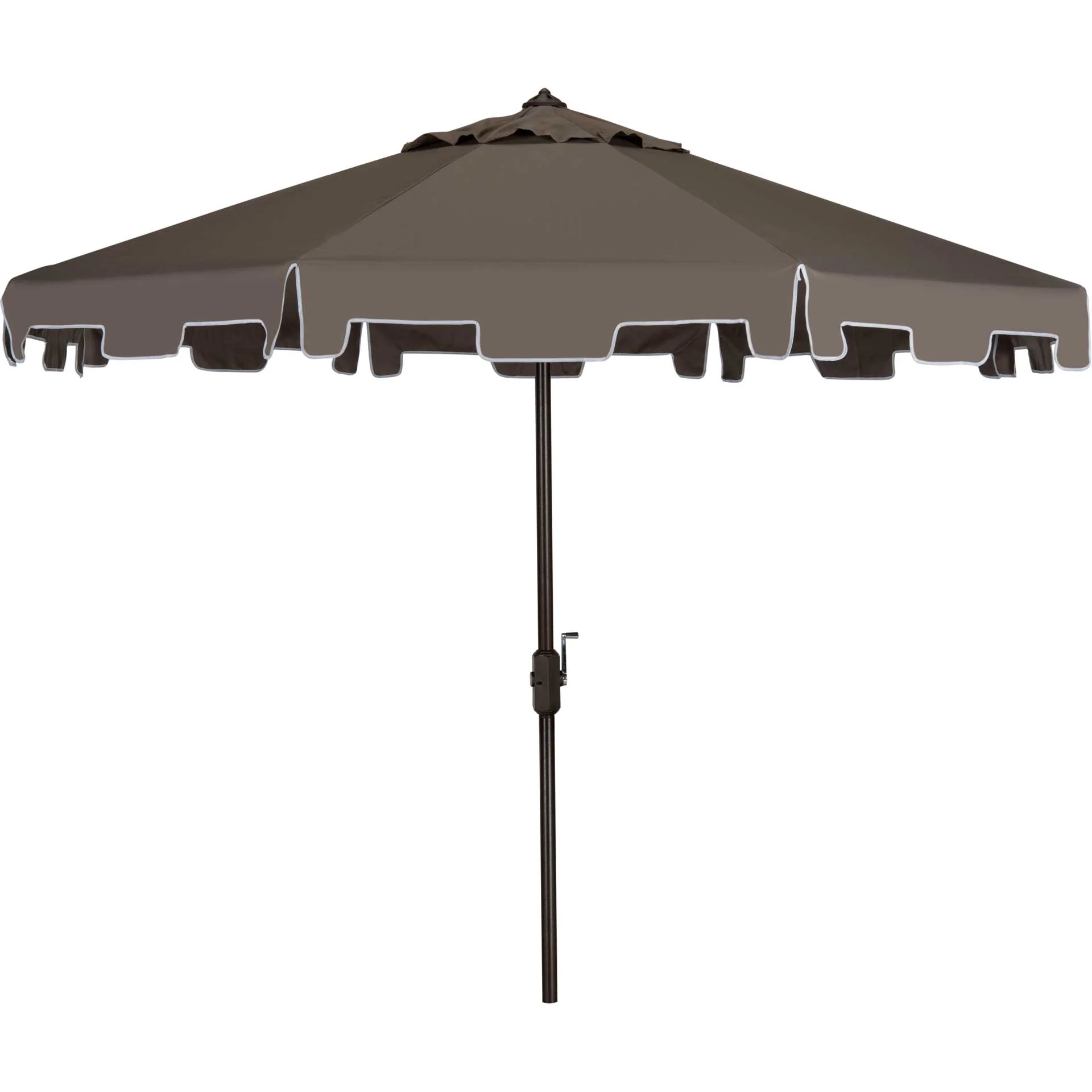 Zinnia Uv Resistant Push Button Tilt Umbrella Gray - Image 2