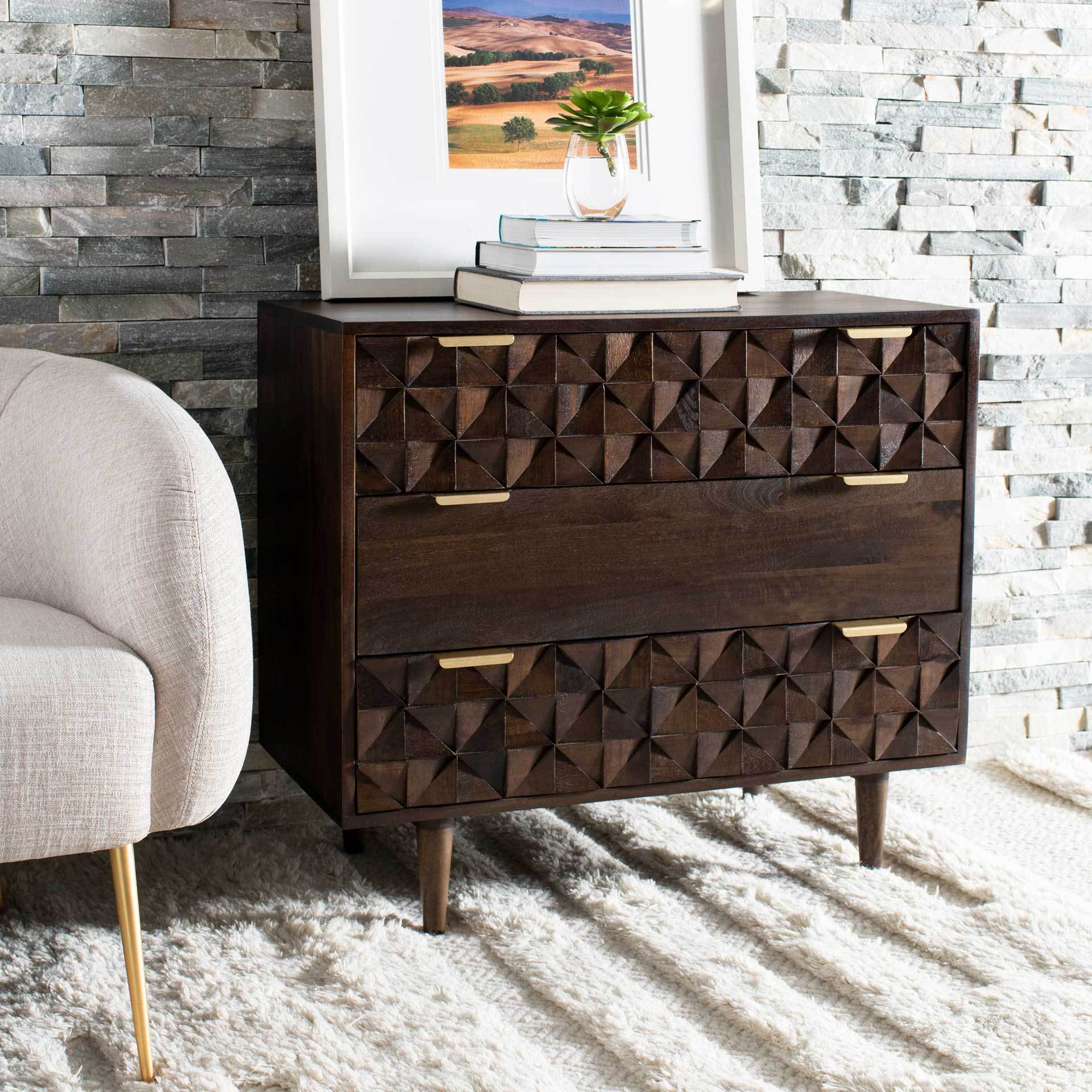 Zion 3 Drawer Chest - Image 9
