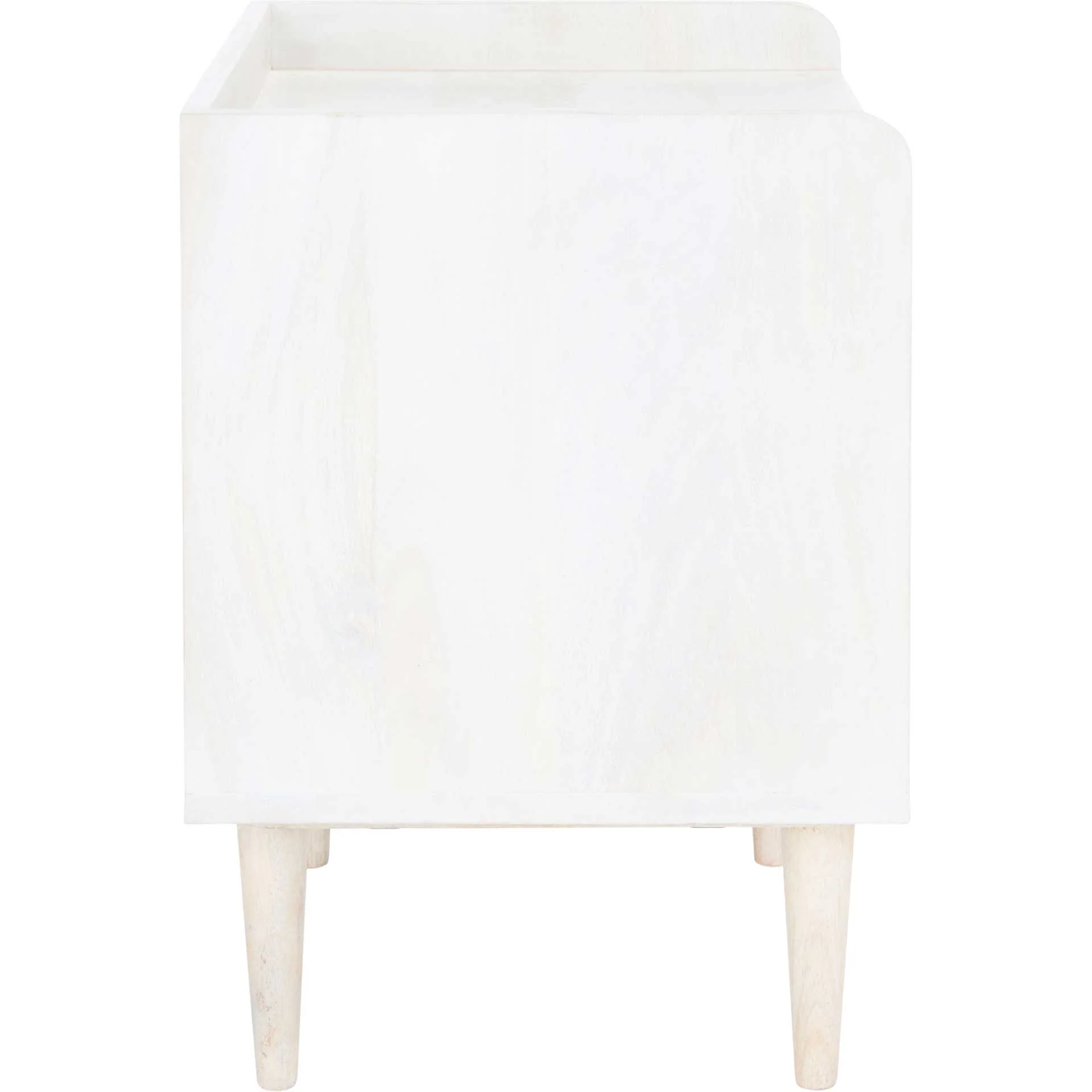 Zion Nightstand White Wash/Brass - Image 3