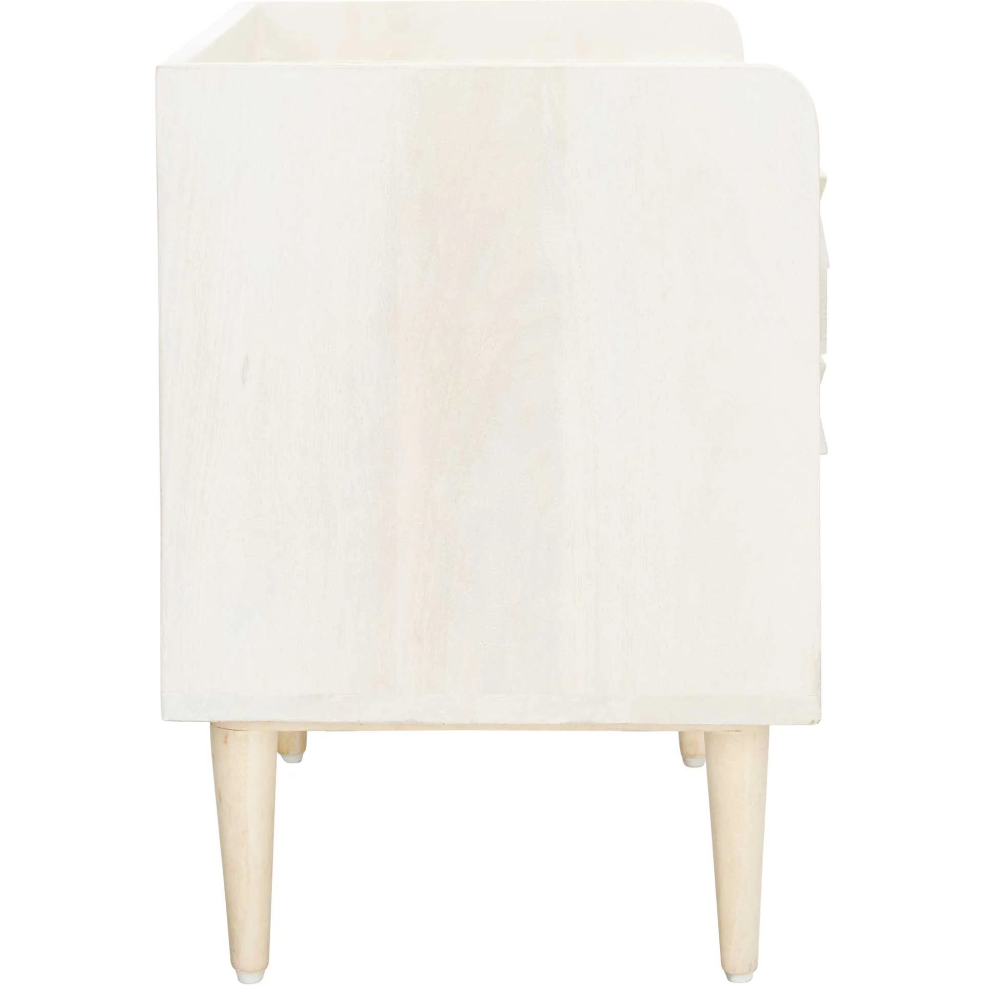 Zion Nightstand White Wash/Silver - Image 2