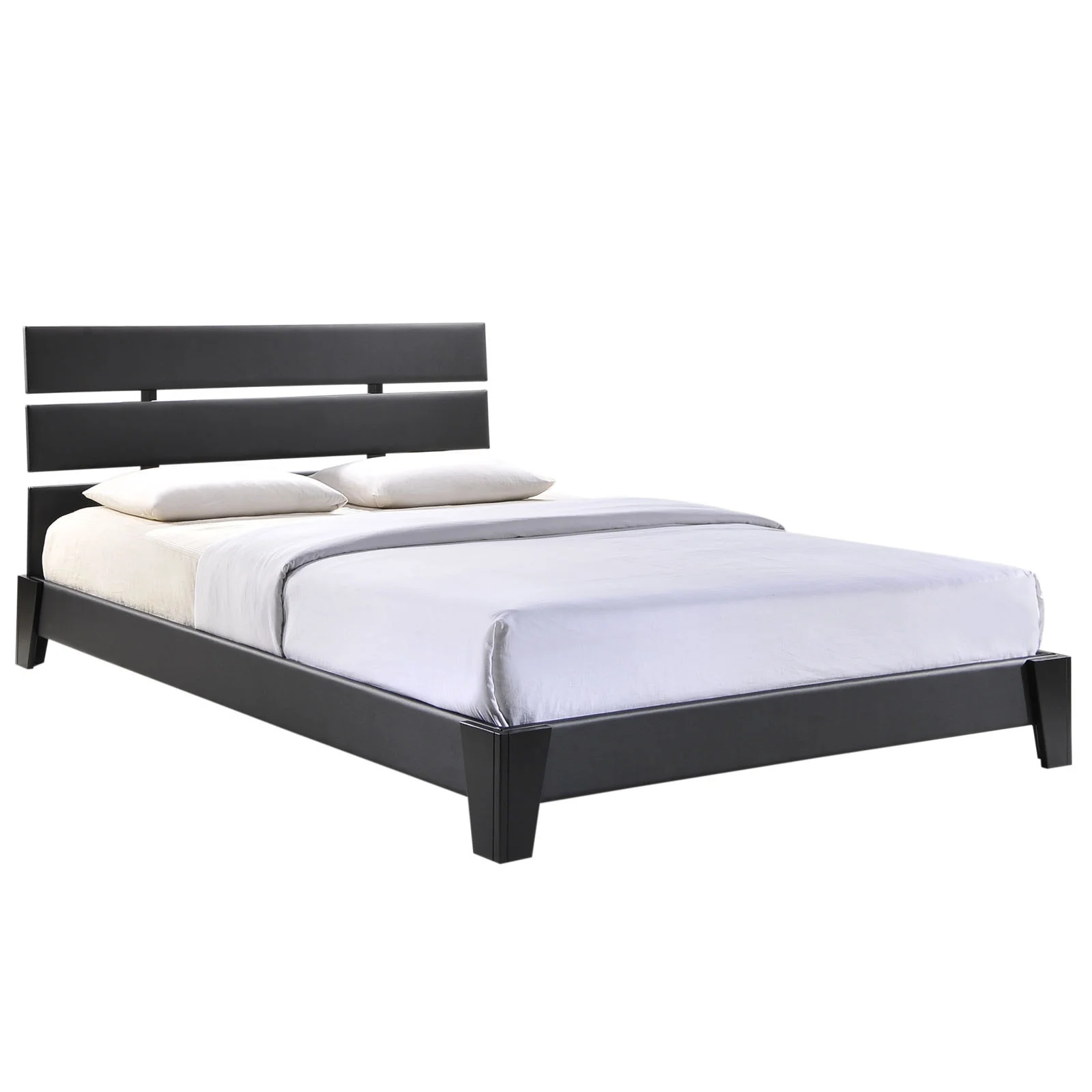 Zoar Queen Vinyl Bed Black - Image 2