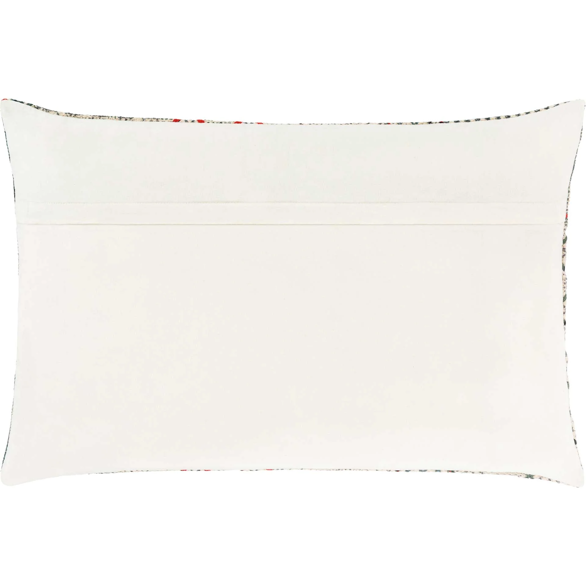 Zoey Lumbar Pillow Cream/Ivory/Denim - Image 2