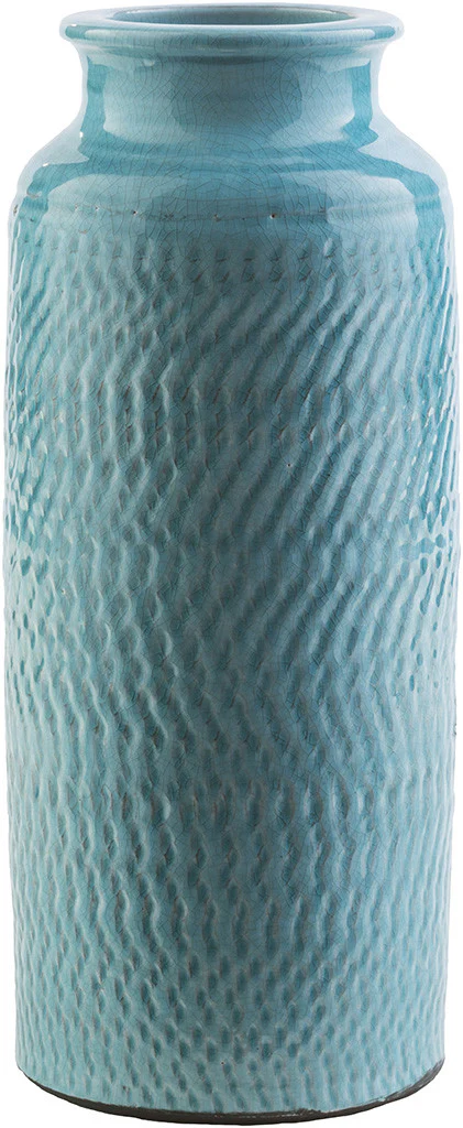 Zuniga Ceramic Table Vase Teal - Image 2